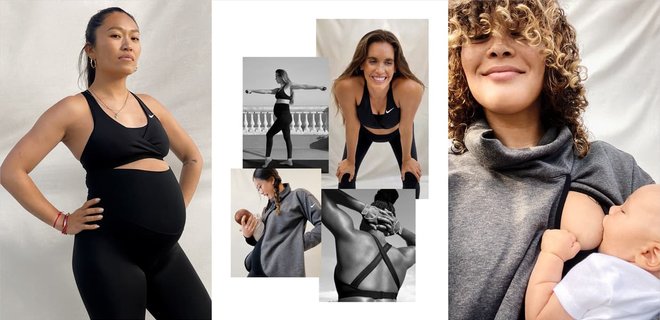 Відсьогодні доступна колекція спортивного одягу Nike для вагітних - Фото