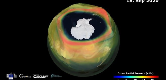 Озонова діра над Антарктидою сягнула максимуму за останні роки – дослідники - Фото