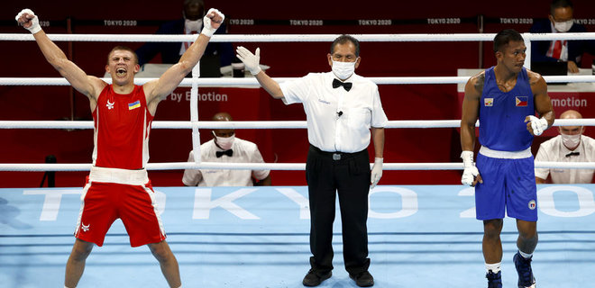 Олімпіада: боксер Хижняк виграв у півфіналі та боротиметься за золоту нагороду - Фото