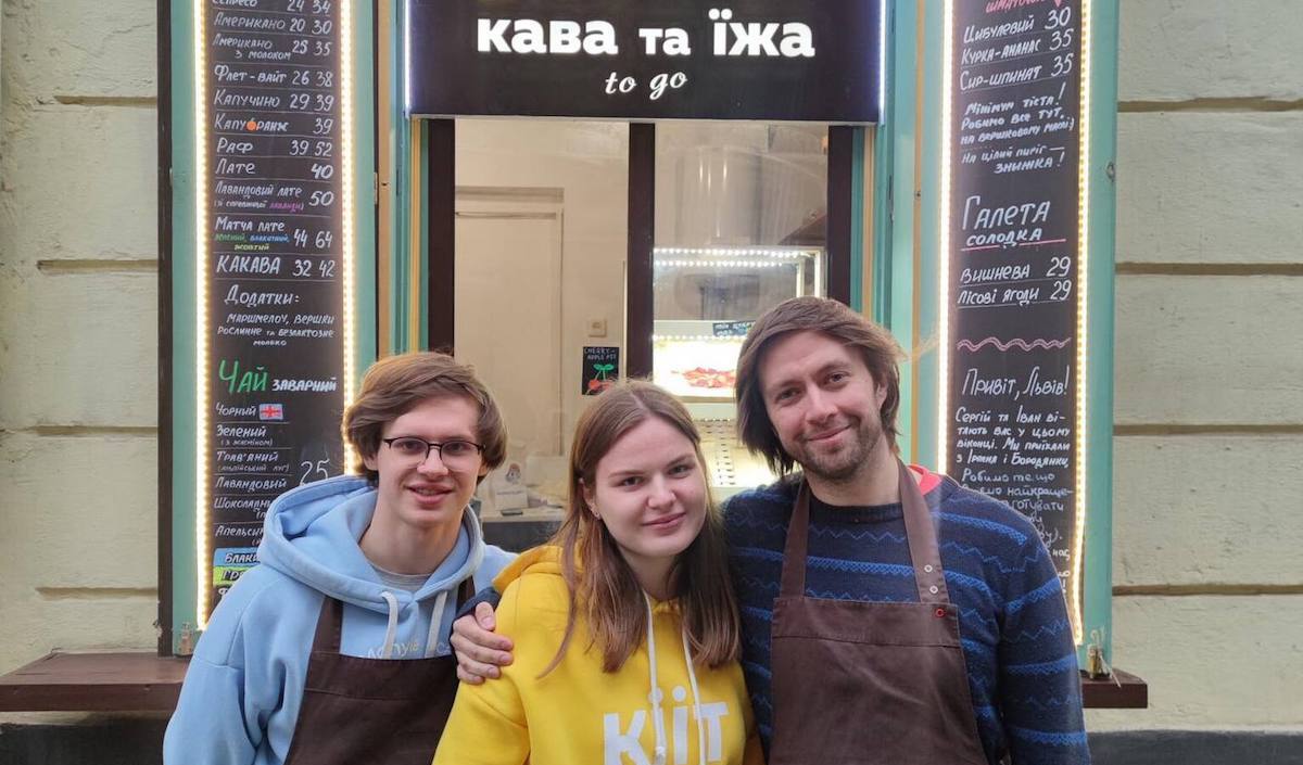 Війна дає сміливість для мрії: як хлопці з Ірпеня та Бородянки відкрили кав’ярню у Львові - Фото