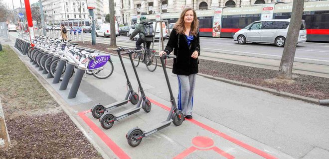 В Вене вводятся новые правила пользования электросамокатами - Фото