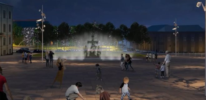 Площадь в Черновцах вернут к историческим границам и дополнят элементами AR — фото - Фото