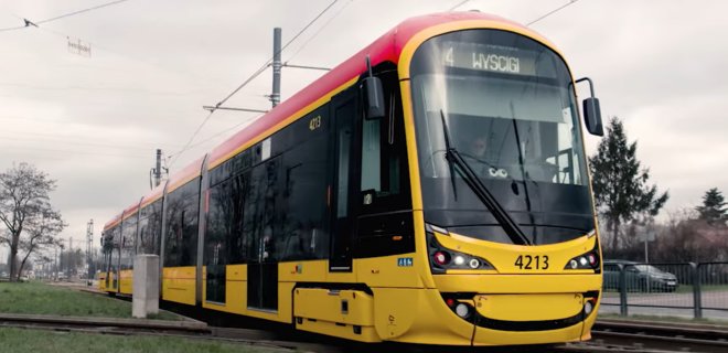 В Польщі запустили першу трамвайну лінію з ділянкою без контактної мережі — фото
 - Фото