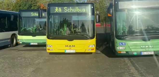 В Буче выпустят на маршруты немецкие автобусы - Фото