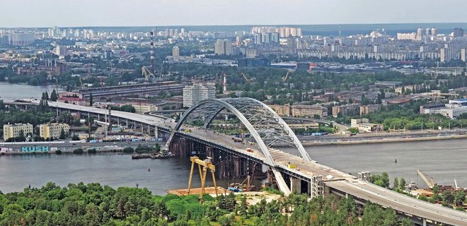Первую часть Подольско-Воскресенского моста откроют к концу 2023 года – Кличко - Фото