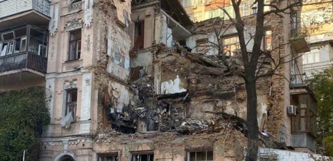 Жители разрушенного дома на Жилянской собирают деньги на восстановление - Фото