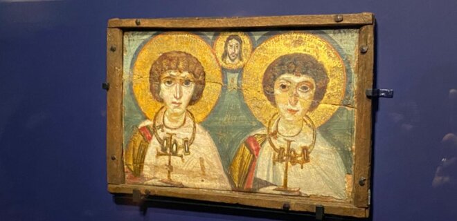 У Луврі вперше презентували п'ять стародавніх ікон з Національного музею Ханенків - Фото