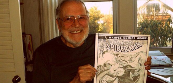 В возрасте 93 года умер художник комиксов Marvel о Человеке-пауке Джон Ромита-старший - Фото