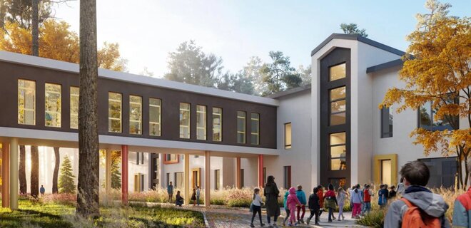 В Ворзеле построят инклюзивную школу и садик – визуализация - Фото