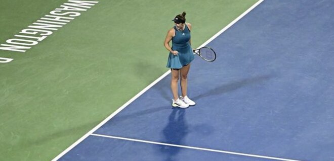Элина Свитолина победила первую ракетку России Касаткину на турнире в Вашингтоне - Фото