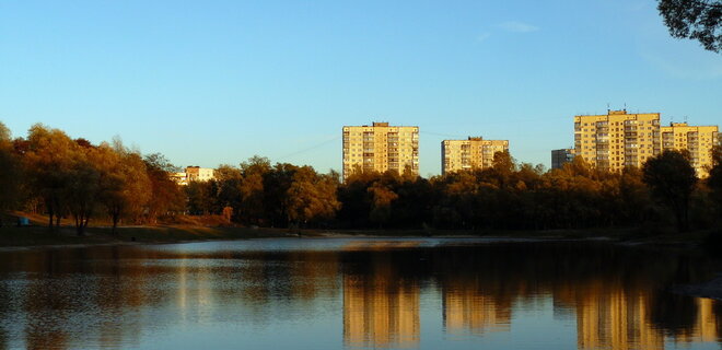 В Киеве осенью расчистят и наполнят водой озеро Синее на Виноградаре - Фото