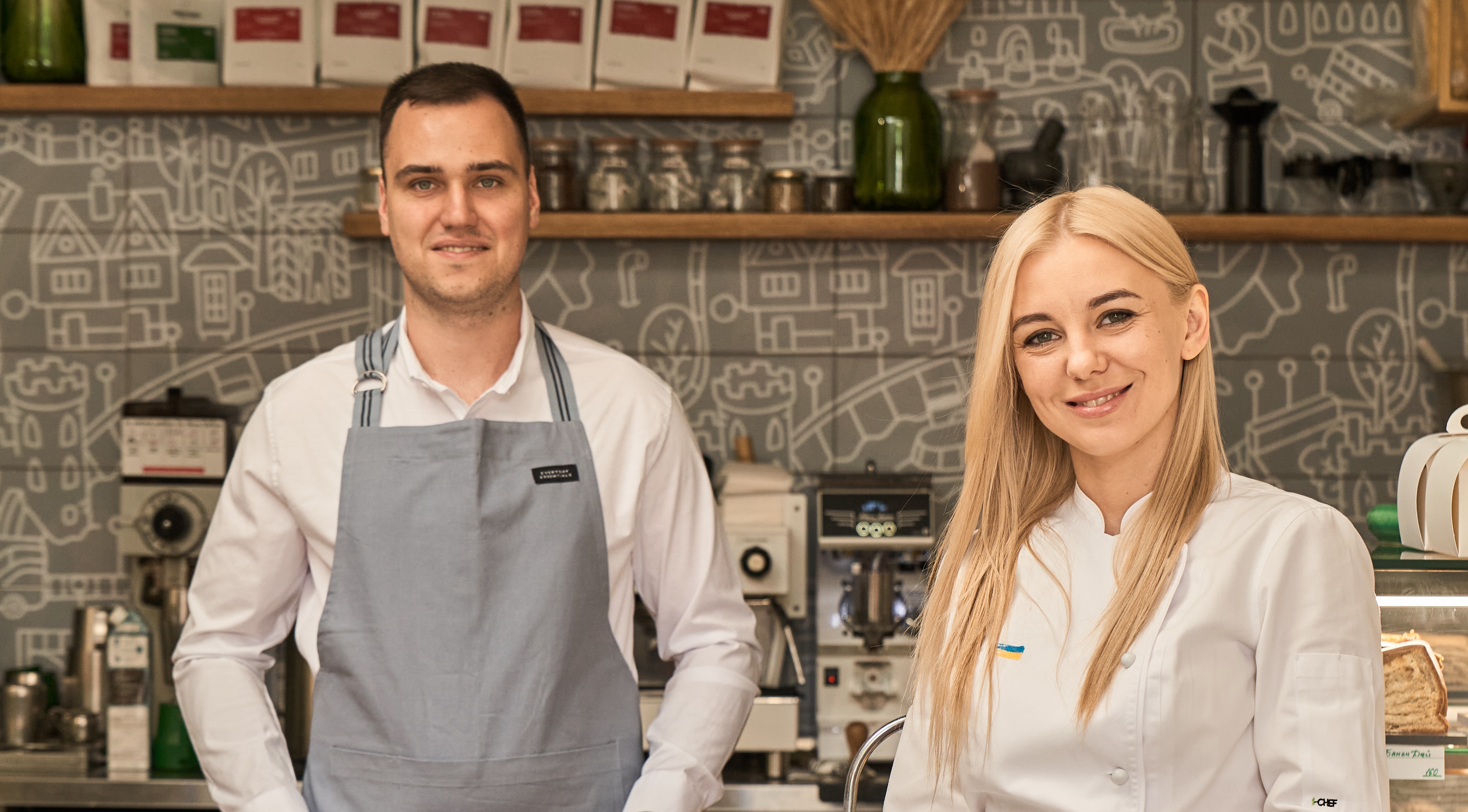 Fleeing war in Kherson, couple rebuilds dreams in Kyiv through cafe, homegrown candy brand - Photo