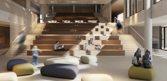 Смотрите, как будет выглядеть новая школа и садик в Буче за 18 млн евро – фото - Фото